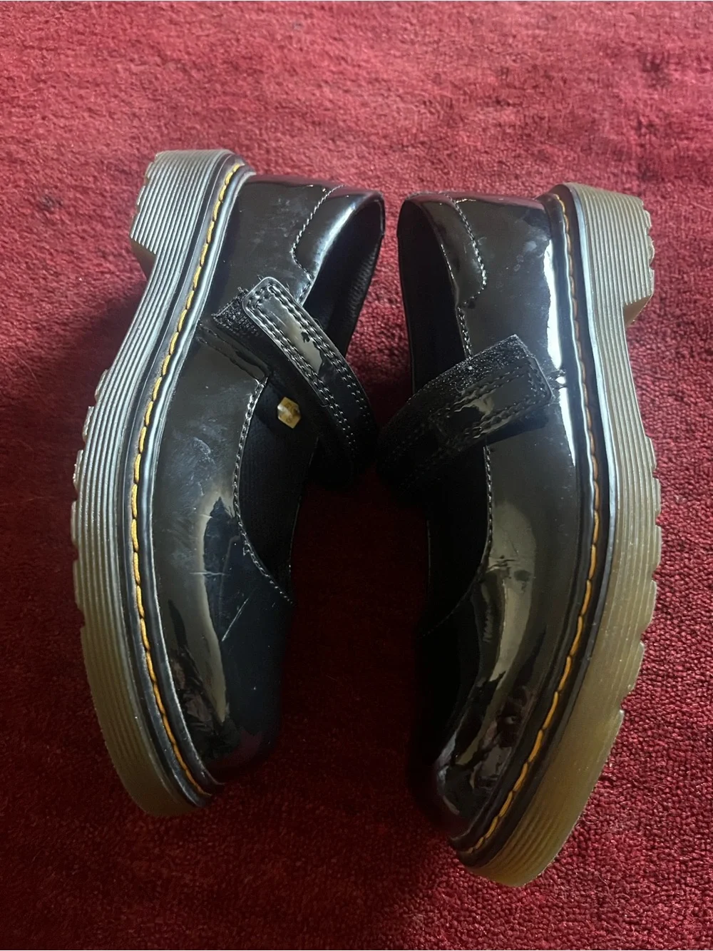 Dr. Martens glossy patent